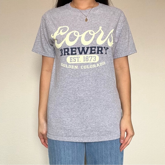 Coors Brewery Grey T-Shirt - Picture 2 of 6